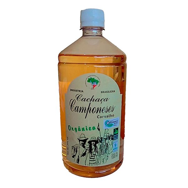 CACHAÇA CAMPONESA ORGÂNICA 1 L
