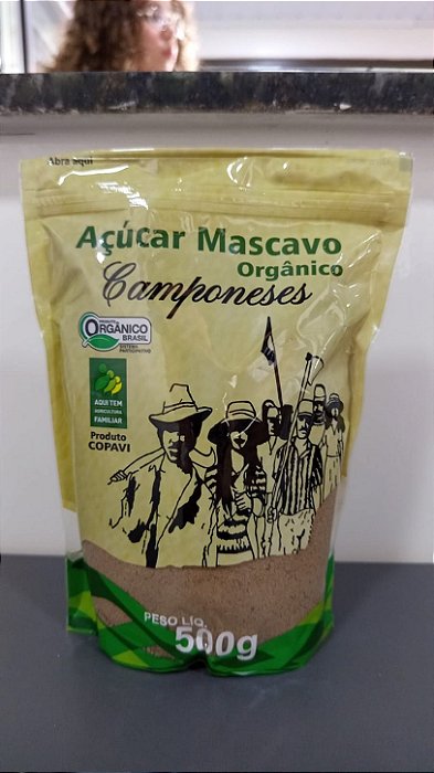 AÇÚCAR MASCAVO ORGÂNICO 500G