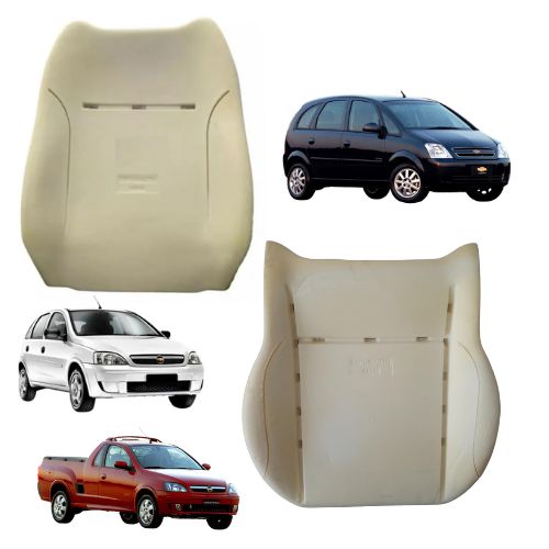 Kit Espuma Assento 14243 + Encosto 14244 BANCO DIANTEIRO CORSA MERIVA MONTANA