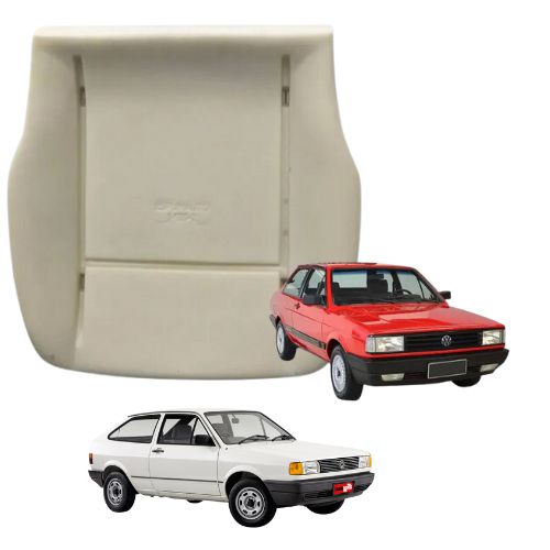 Espuma de Assento Banco Dianteiro 1435 GOL SAVEIRO SANTANA PARATI QUADRADO 1982 A 1994