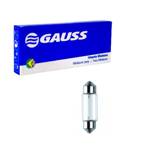 Lâmpada Torpedo Automotiva Universal 35mm 12v 5w