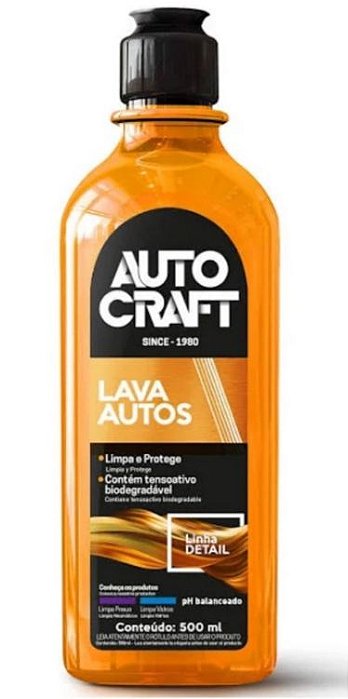 Shampoo Automotivo Lava Auto Biodegradável 500ml