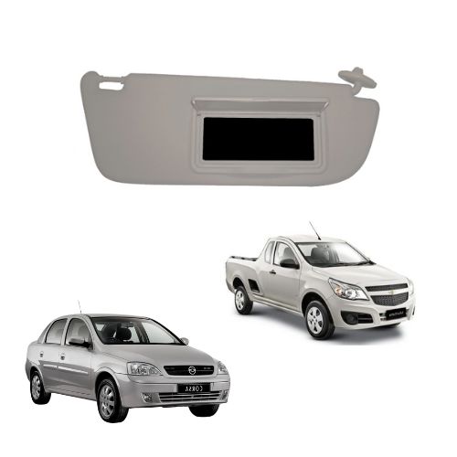 Quebra Sol com Espelho Lado Direito MONTANA CORSA SEDAN HATCH