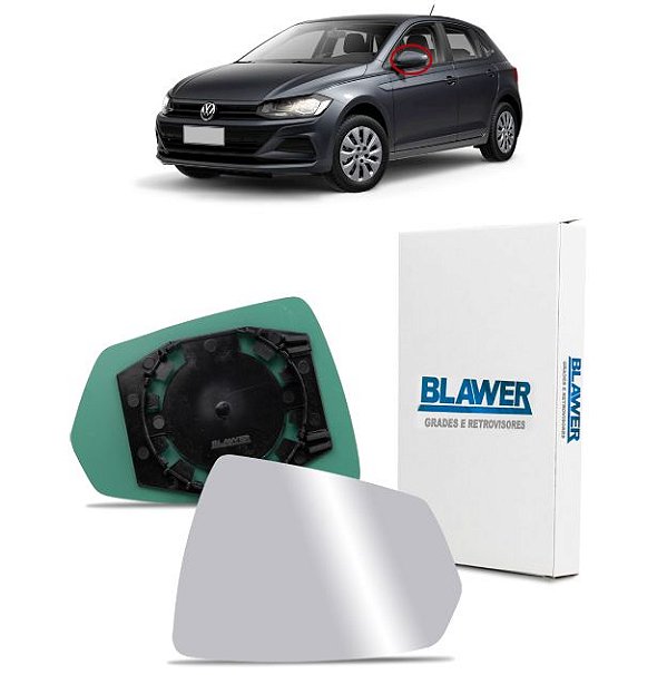 Lente Espelho Base do Retrovisor Esquerdo POLO VIRTUS