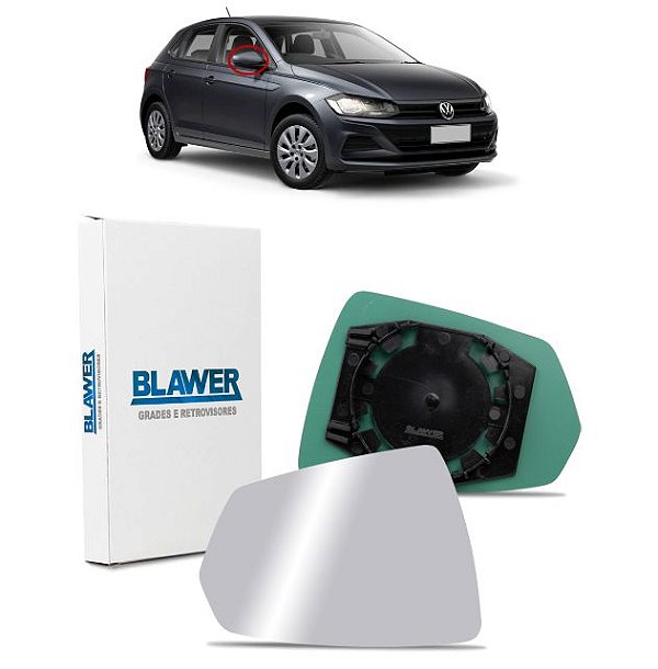 Lente Espelho Base do Retrovisor Direito POLO VIRTUS