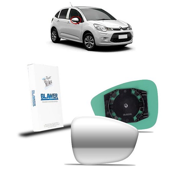 Lente Espelho Base do Retrovisor Direito AIRCROSS C3 PICASSO C4