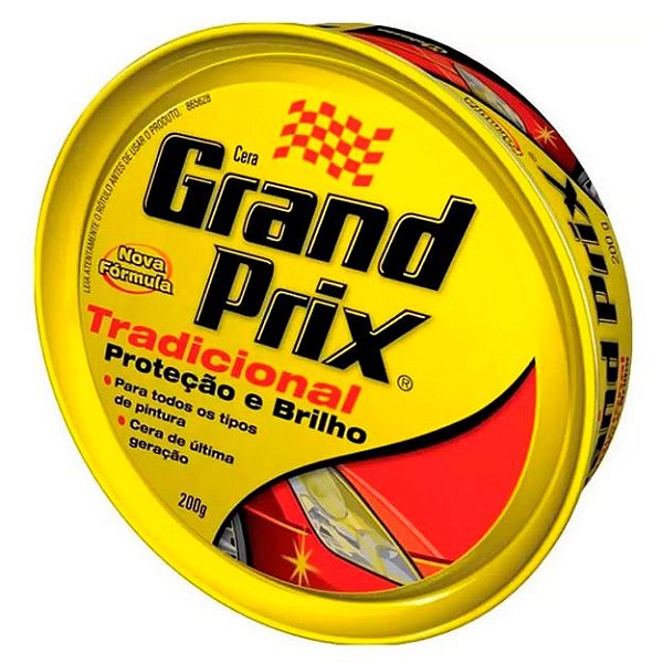 Cera Automotiva Polidora Grand Prix Tradicional 200g