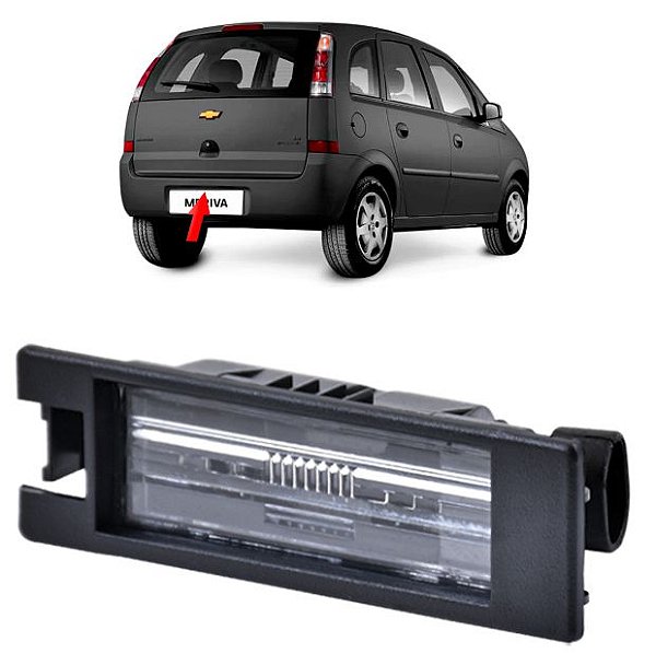 Lanterna de Placa com soquete MERIVA COBALT SPIN AGILE MONTANA CRUZE