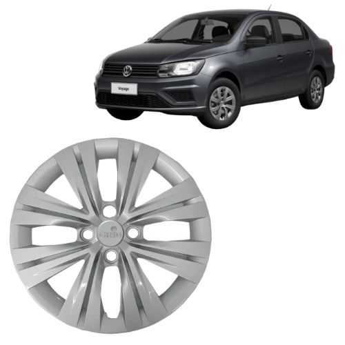 Calota GRID Aro 15 Parafuso GOL SAVEIRO VOYAGE 2023