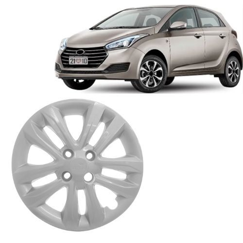 Calota GRID Aro 15 Parafuso HB20 HB20S 2016 a 2018
