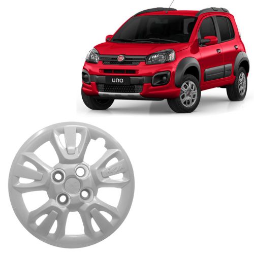 Calota GRID Aro 14 Parafuso UNO WAY 2011 a 2012
