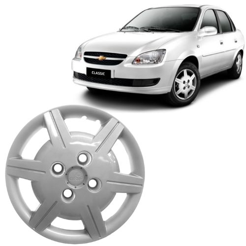 Calota GRID Aro 13 Parafuso CORSA  CLASSIC 2012 A 2015