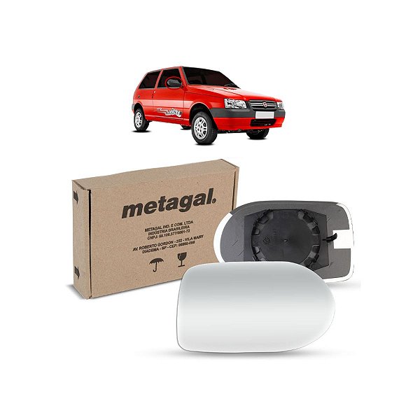 Lente Espelho Retrovisor Direito Uno Way Uno Economy