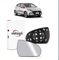 Lente Espelho Retrovisor Base Direito HB20 2020 A 2022