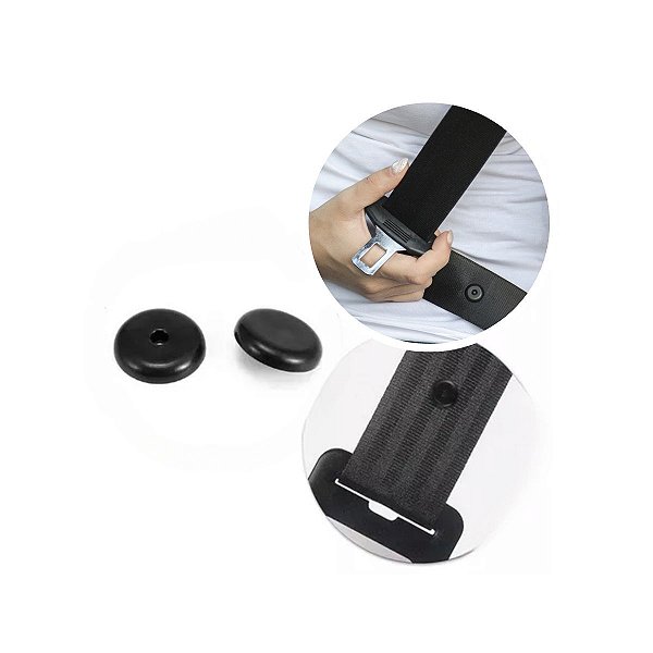 Botao Limitador de Cinto de Seguranca 1 pç Macho e Femea