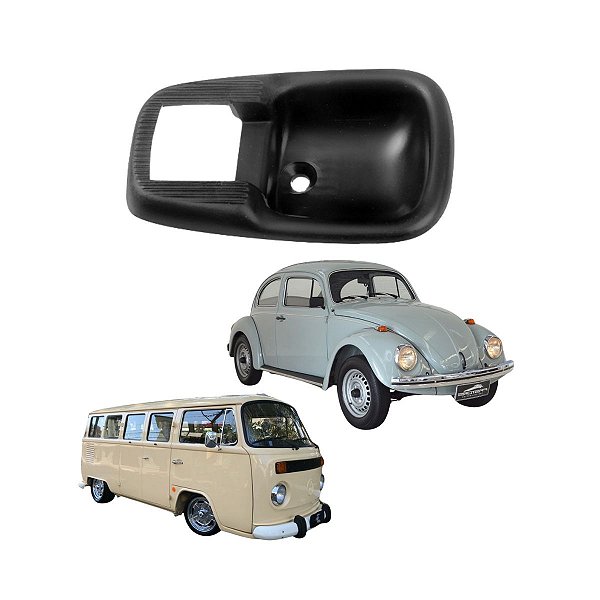 Moldura Maçaneta Interna Plástico Fusca Brasilia Kombi