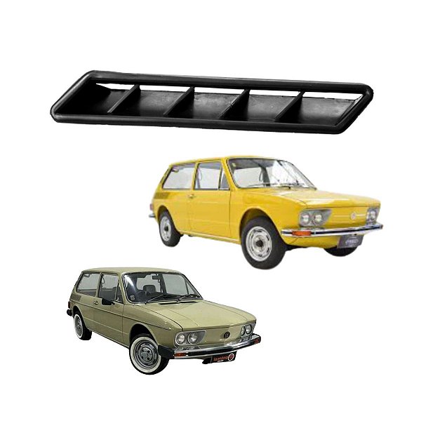 Difusor de ar Moldura lado ESQUERDO Brasilia 1973 a 1982