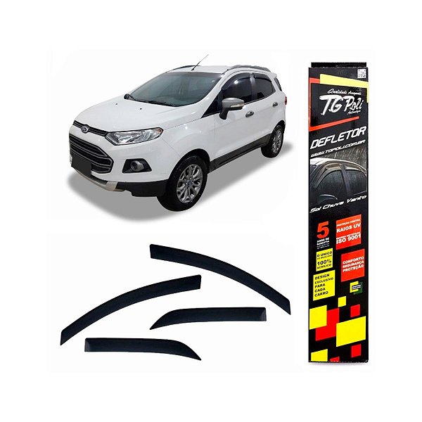Calha De Chuva Porta Defletor Ecosport 2013 A 2015