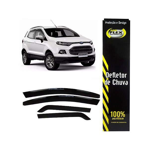Calha De Chuva Porta Defletor Ecosport 2013 A 2015