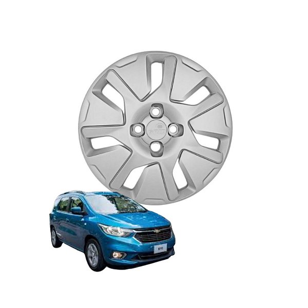 Calota Aro 15 GRID Fixação Parafuso Cubo Padrão Spin 2015 a 2018
