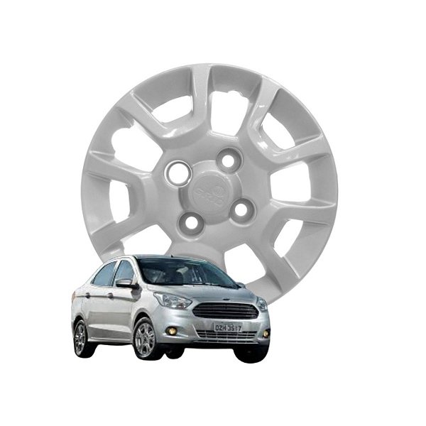Calota Aro 13 GRID Fixação Parafuso Cubo Baixo Novo KA 2014