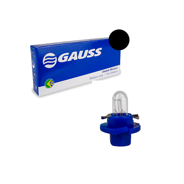 Lampada de Painel Automotiva Universal Base Plastica 12v Gauss