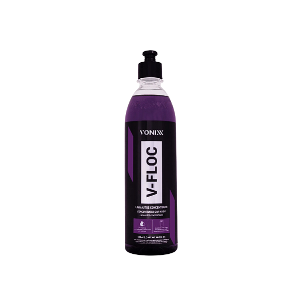 Shampoo Lava Autos Concentrado V-floc Vonixx Ph Neutro 500ml