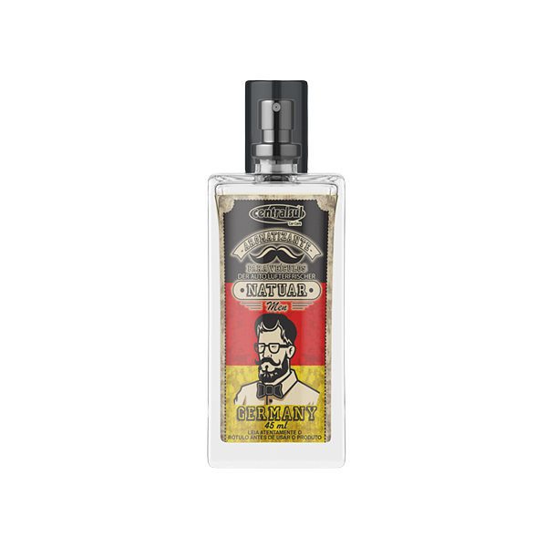 Aromatizante Cheirinho Odorizador Automotivo Spray Centralsul Natuar Men Germany 45ml