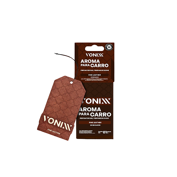 Aroma Para Carro Vonixx Cheirinho Odorizador Couro Fino