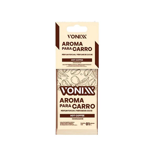 Aroma Para Carro Vonixx Cheirinho Odorizador Hot Coffee