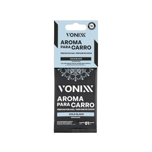 Aroma Para Carro Vonixx Cheirinho Odorizador Cold Black