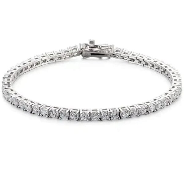 Pulseira de Prata Riviera Classic