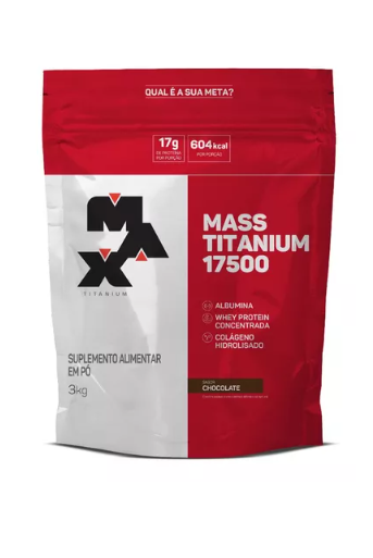 Hipercalórico Max Titanium Mass 17500 3Kg