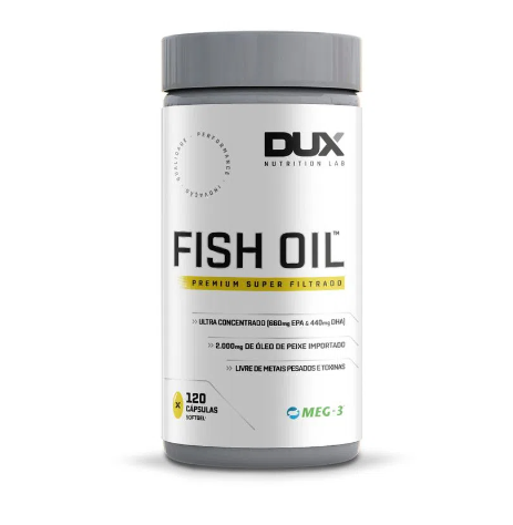 Omegâ 3 Dux Nutrition Fish Oil 120 Capsulas
