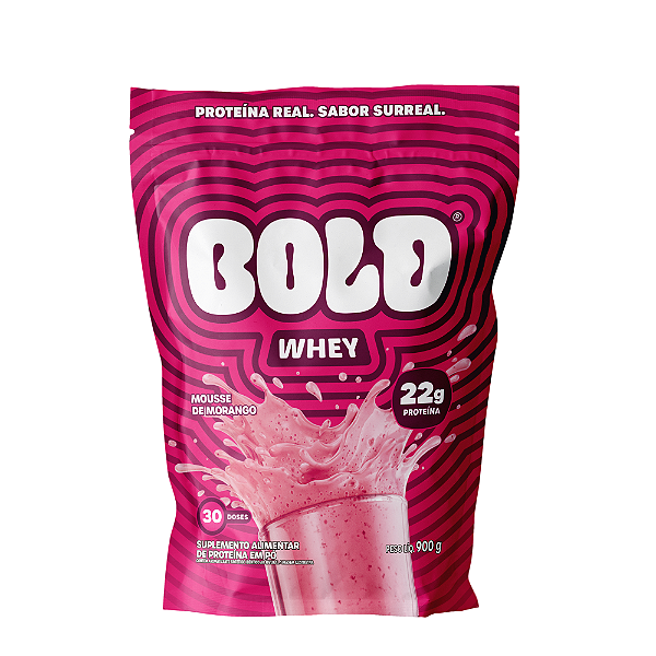 Whey Protein Concentrado Bold Refil 900g