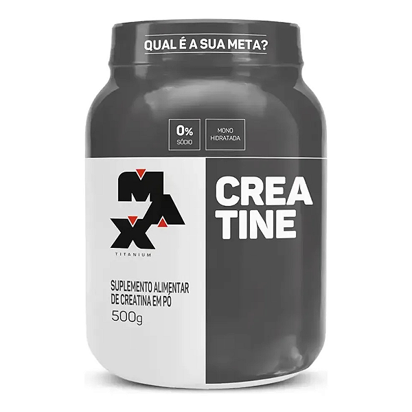 Creatina Max Titanium Pote 500g
