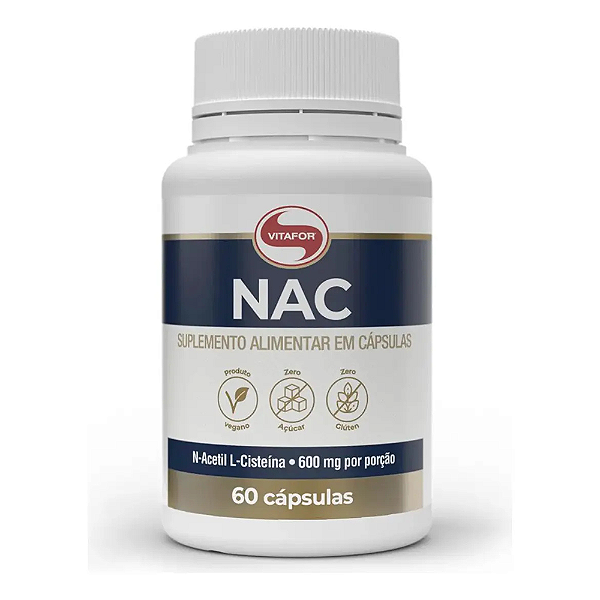 Nac Vitafor 750mg 60caps