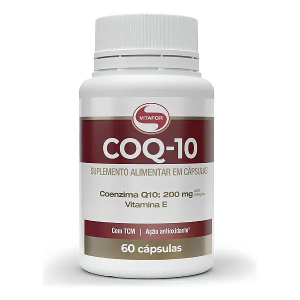 Coenzima Q10 Vitafor 200mg 60 Caps