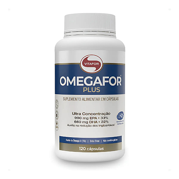 Omega 3 Vitafor Omegafor Plus 120 caps