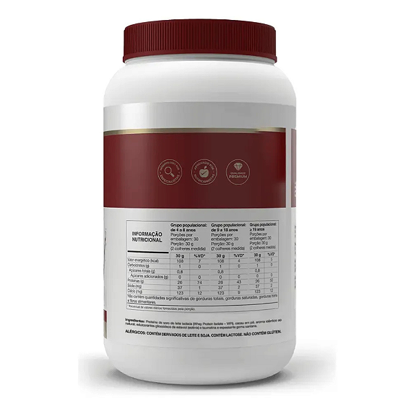 Whey Protein Isolado Vitafor Isofort Pote 900g