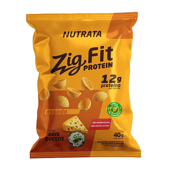 Salgadinho Proteico Nutrata Zig Fit 40g