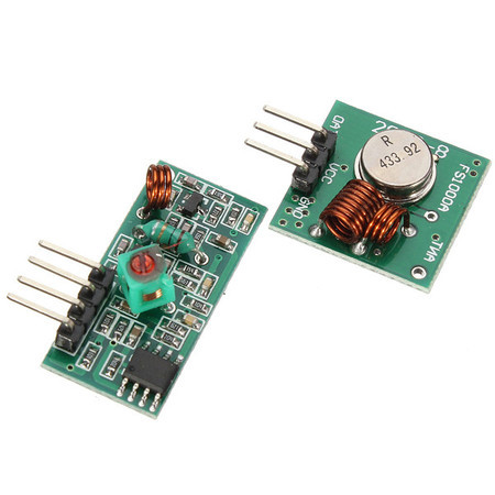 Modulo Transmissor e Receptor RF 433Mhz