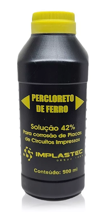 Percloreto De Ferro 500ml Solução 42% Implastec