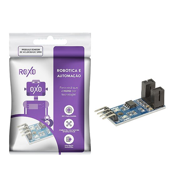 Modulo Sensor de velocidade contagem IR LM393 - Chave Óptica