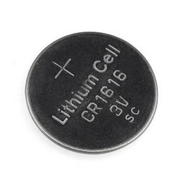 Bateria de Lítio CR 1616 - 3,0 Volts