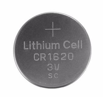 Bateria de Lítio CR 1620 - 3,0 Volts