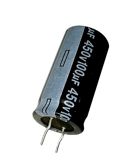 Capacitor Eletrolitico 100uF 450V