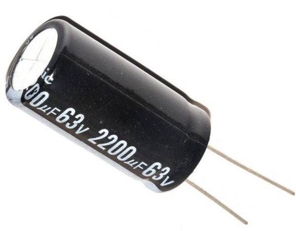 Capacitor Eletrolitico 2,2uF 63 Bipolar
