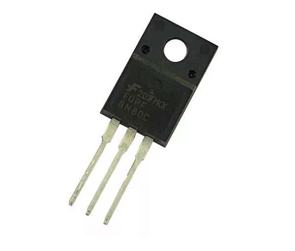 FQPF 8N80C Isolado - MOSFET Canal N de Alta Tensão