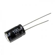 Capacitor Eletrolitico 100uF 50V